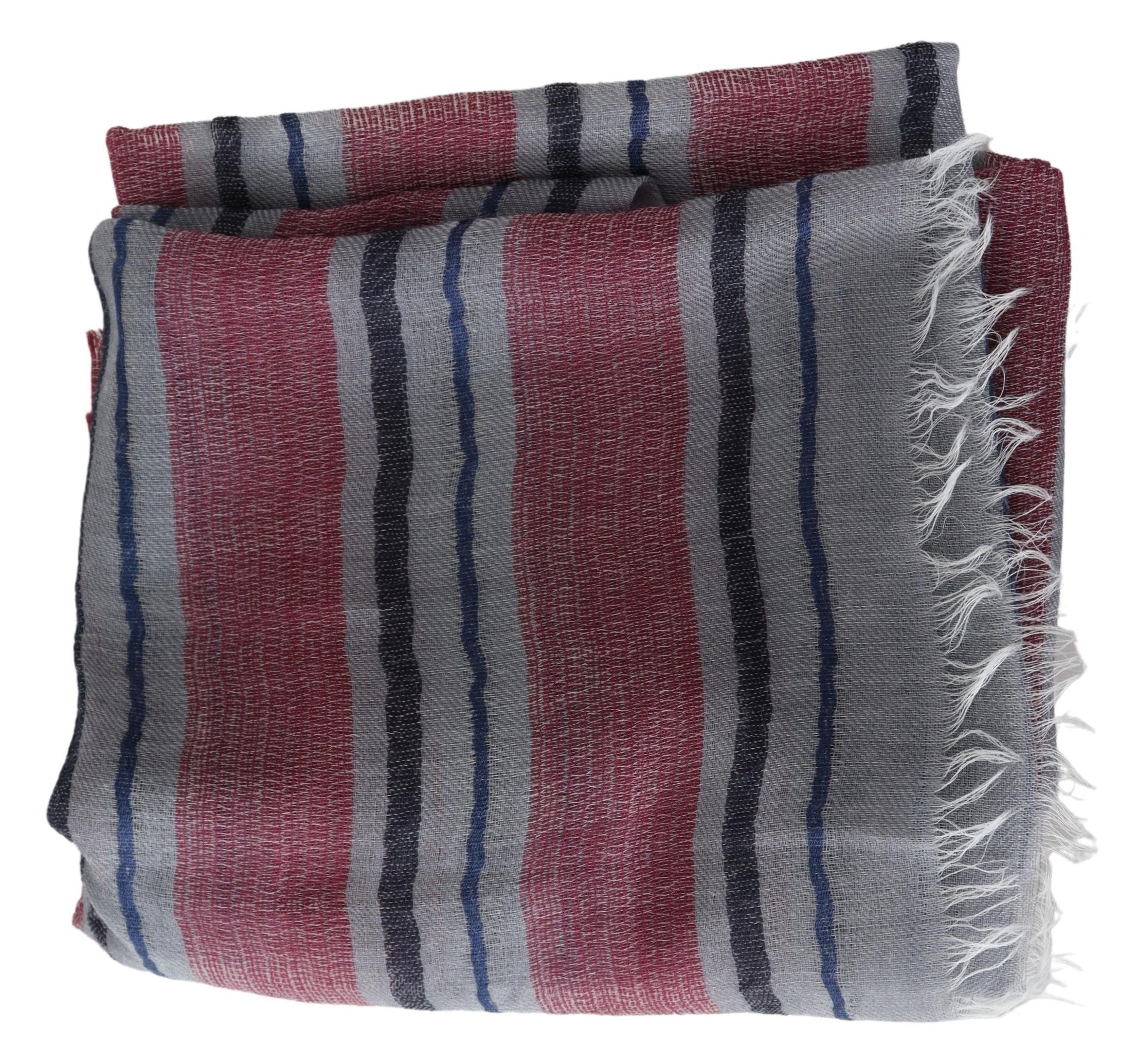 Missoni Multicolor Striped Wool Scarf - Unisex Elegance