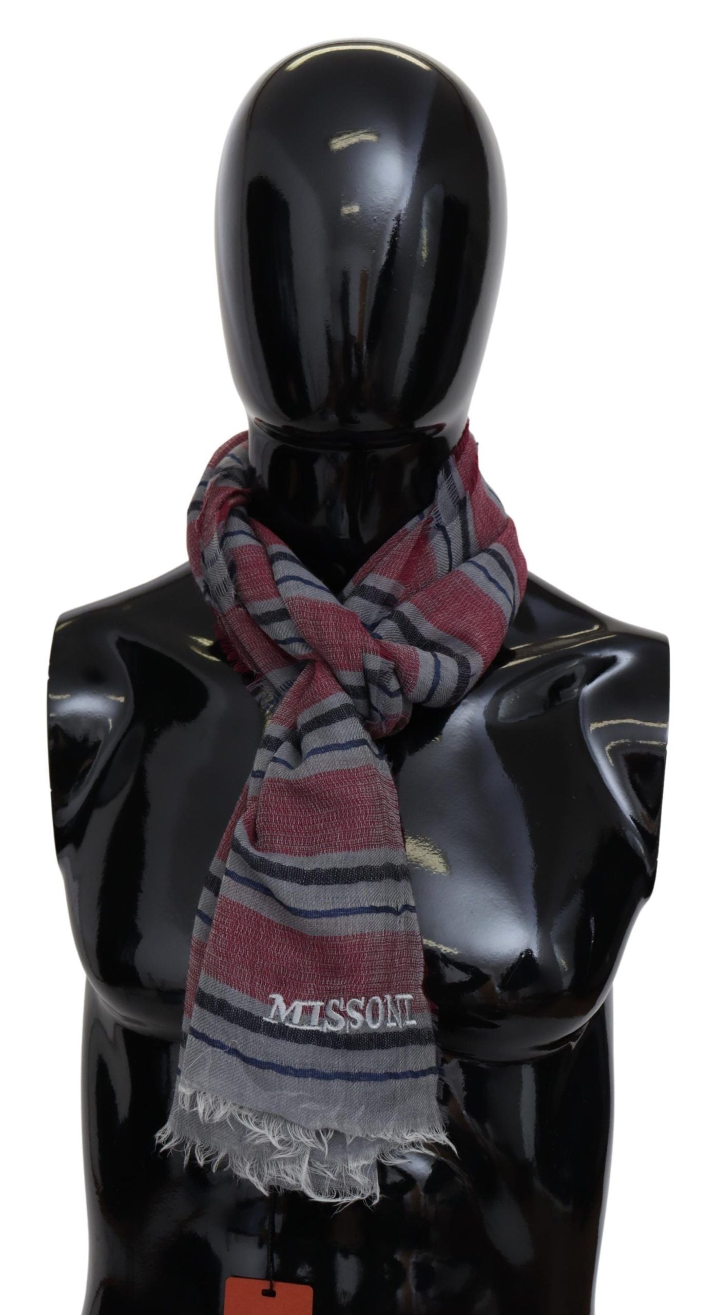 Missoni Multicolor Striped Wool Scarf - Unisex Elegance