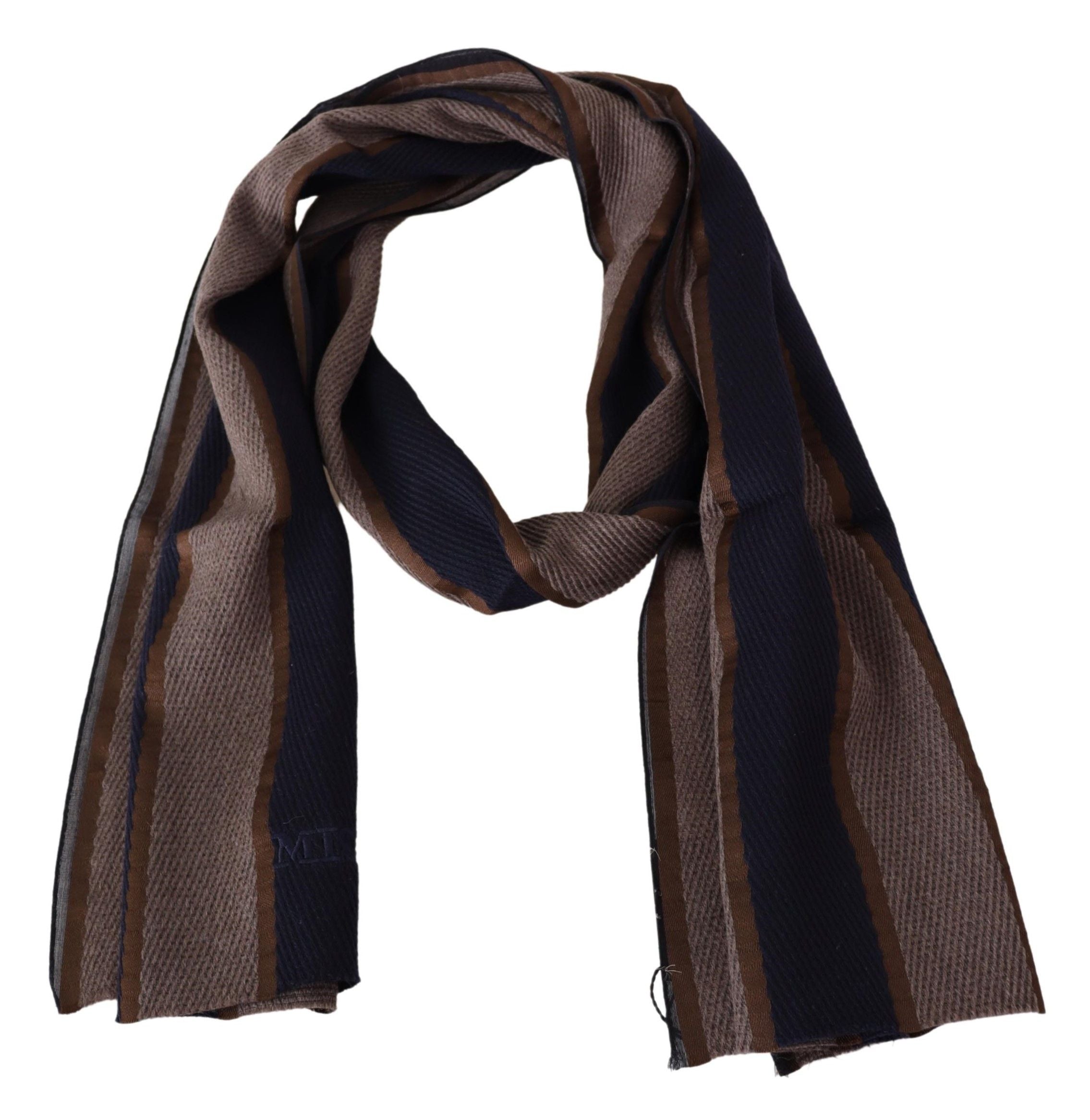 Missoni Elegant Striped Wool Scarf - Unisex Accessory