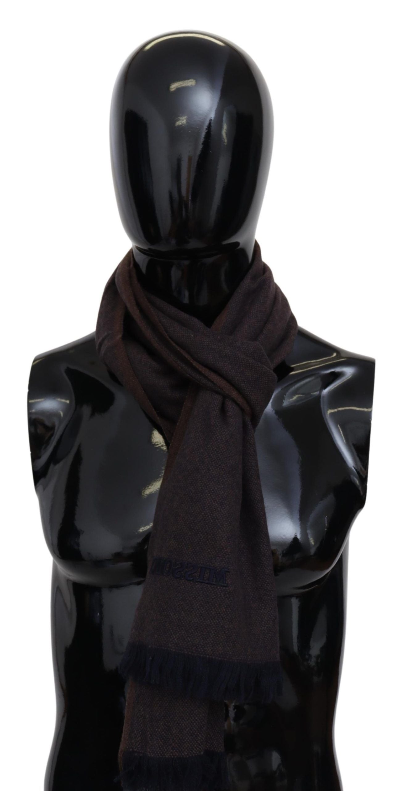 Missoni Elegant Unisex Cashmere Fringed Scarf