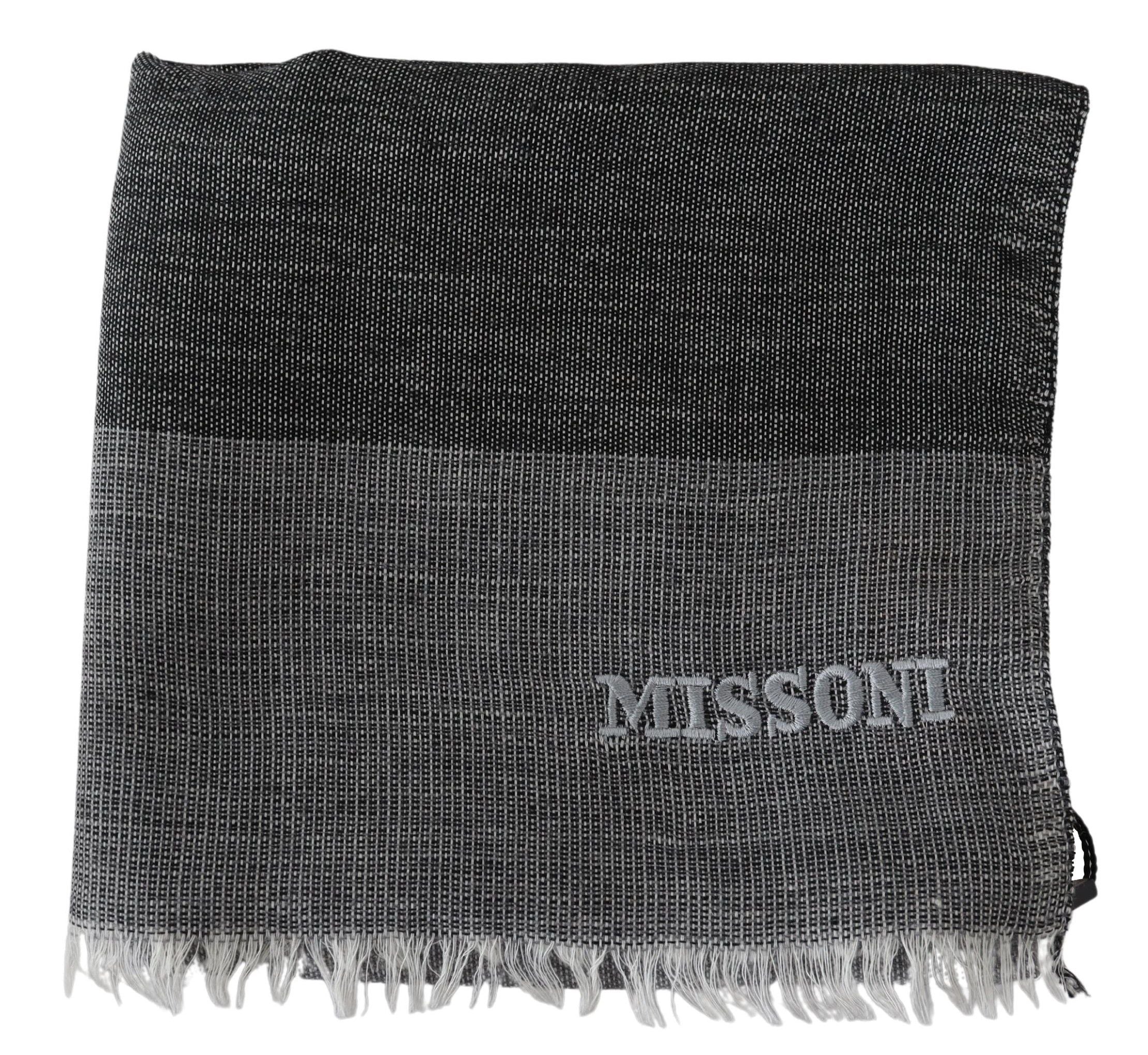 Missoni Elegant Striped Wool Scarf - Unisex
