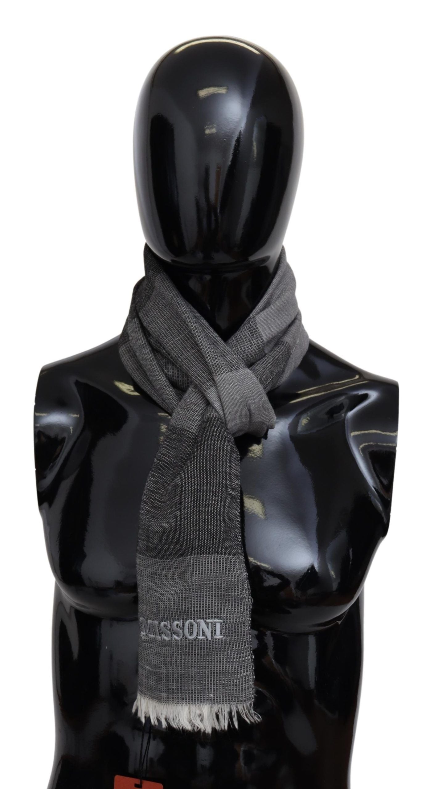 Missoni Elegant Striped Wool Scarf - Unisex