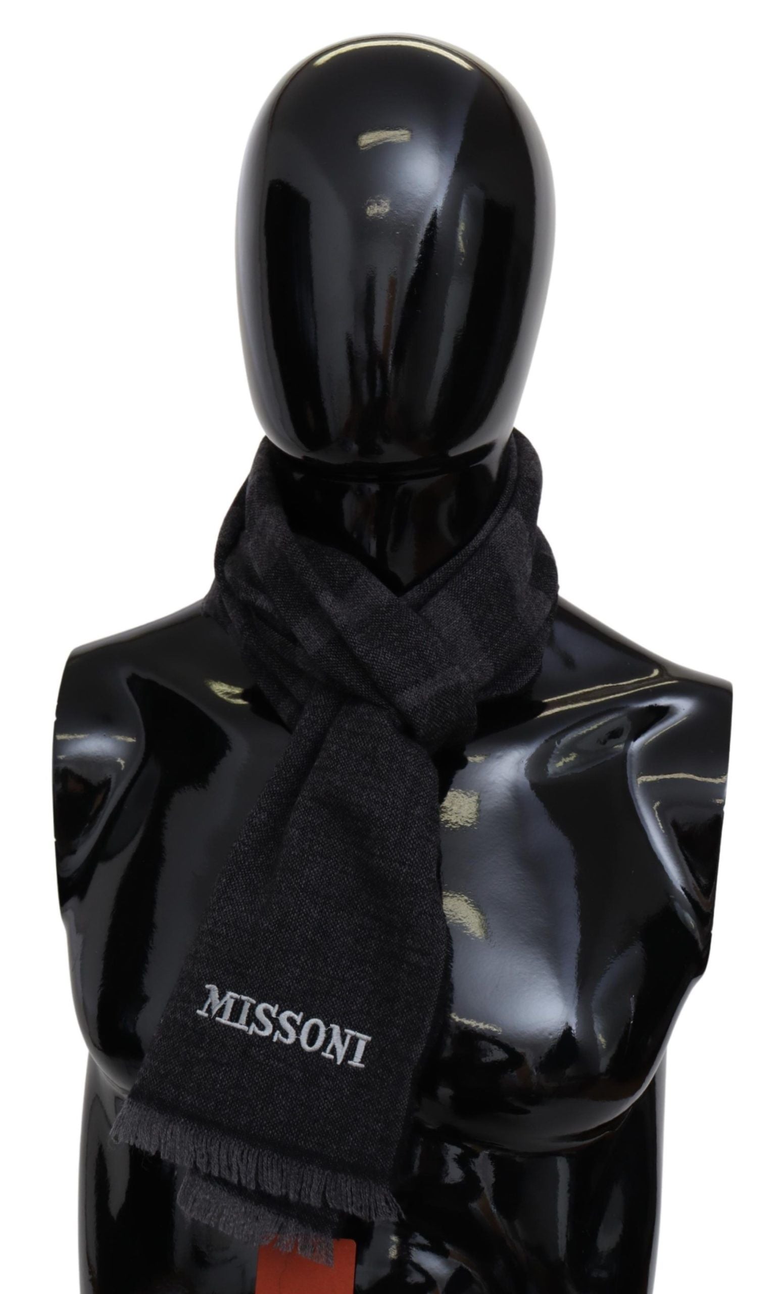 Missoni Elegant Uld Tørklæde med Signatur Striber