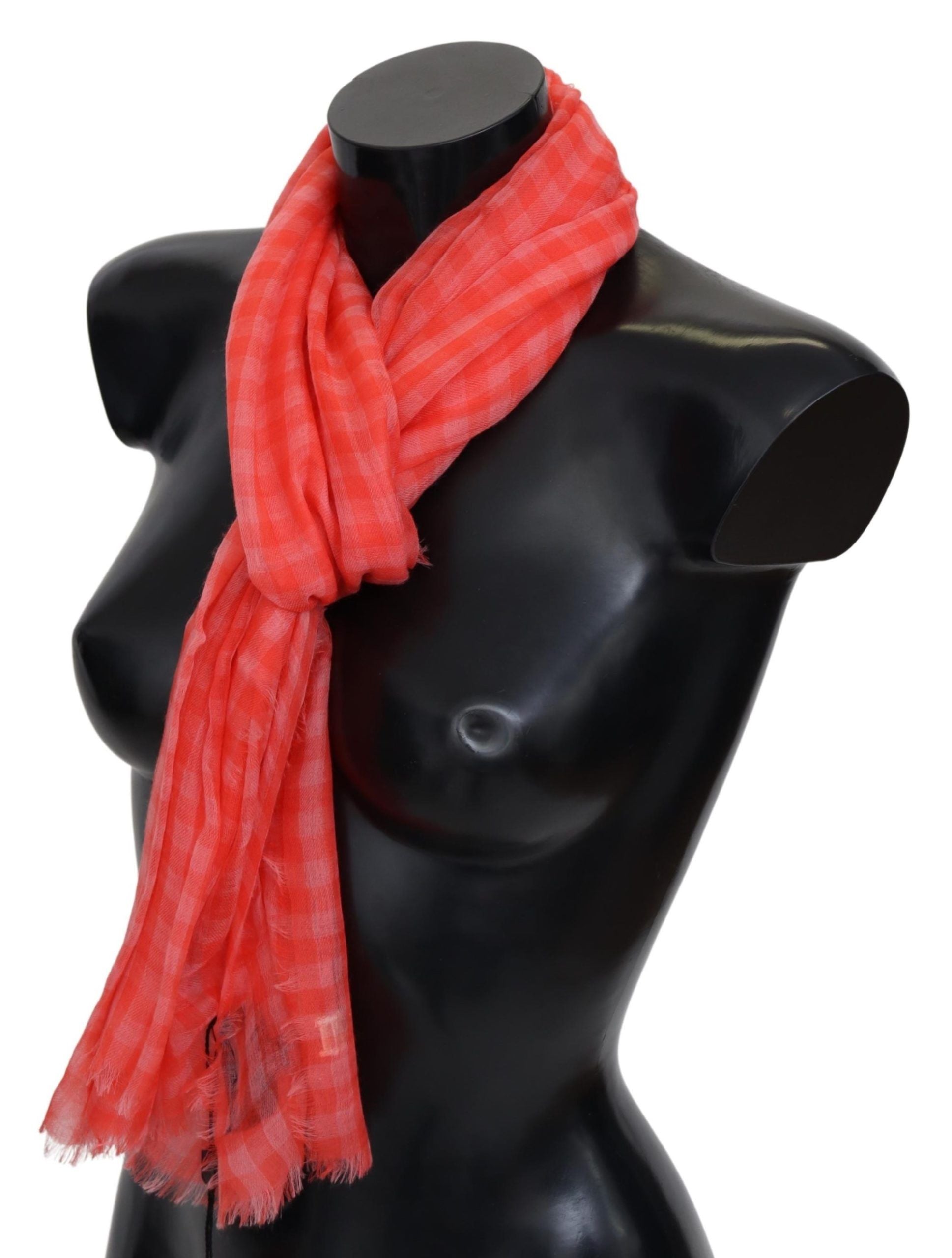Missoni Checkered Cashmere Scarf - Luxurious Unisex Accessory