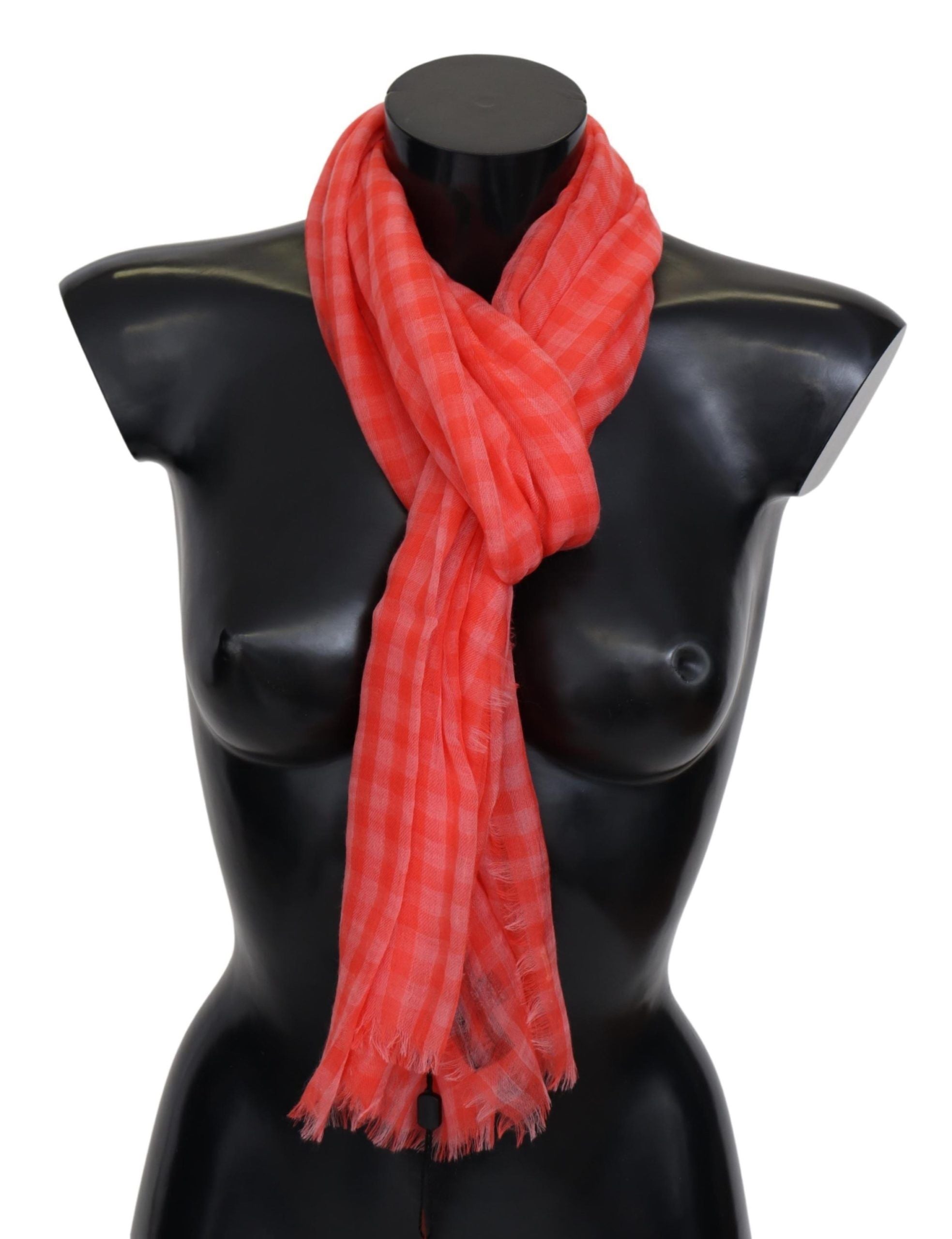 Missoni Checkered Cashmere Scarf - Luxurious Unisex Accessory
