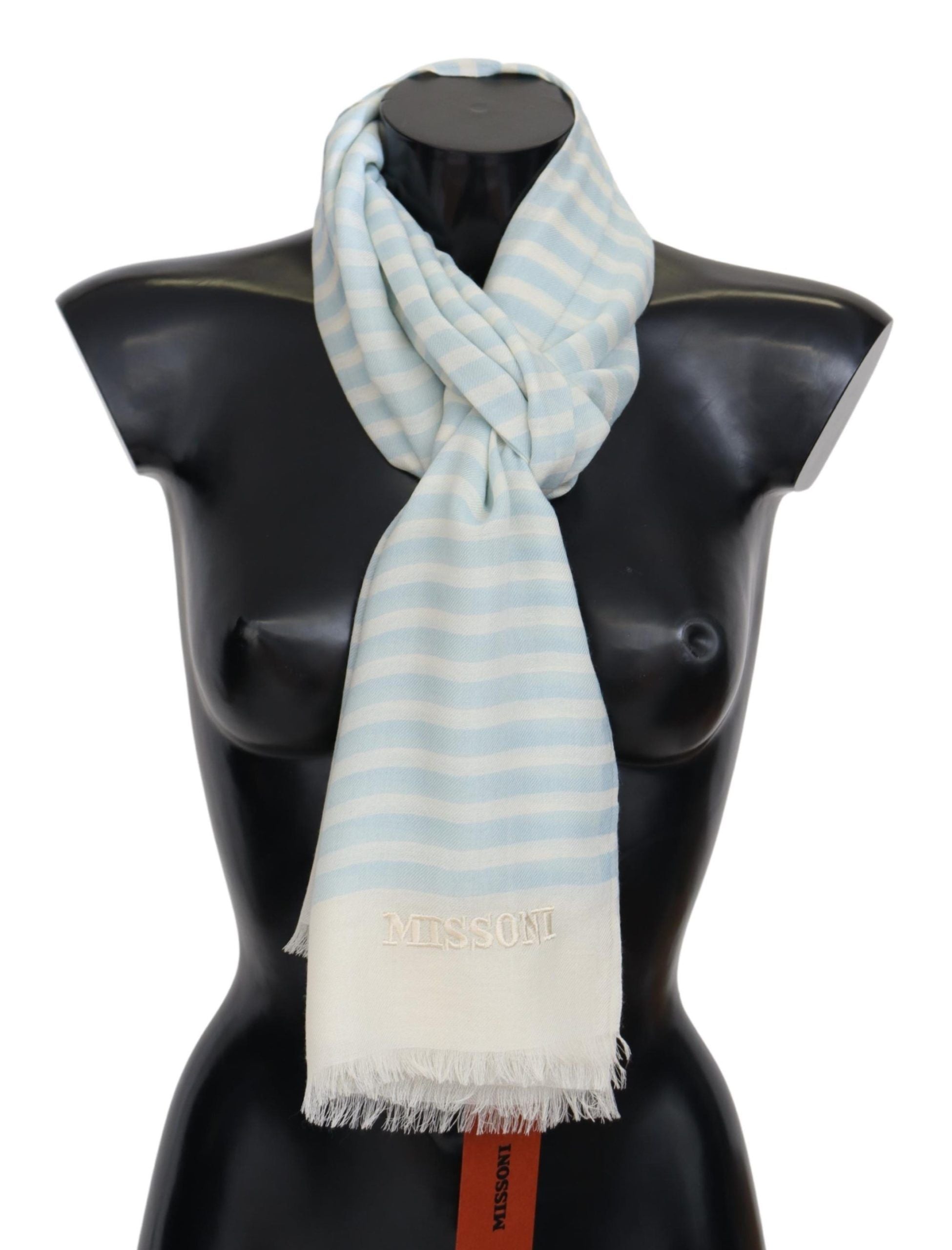 Missoni Elegant Cashmere Scarf - Linear Design