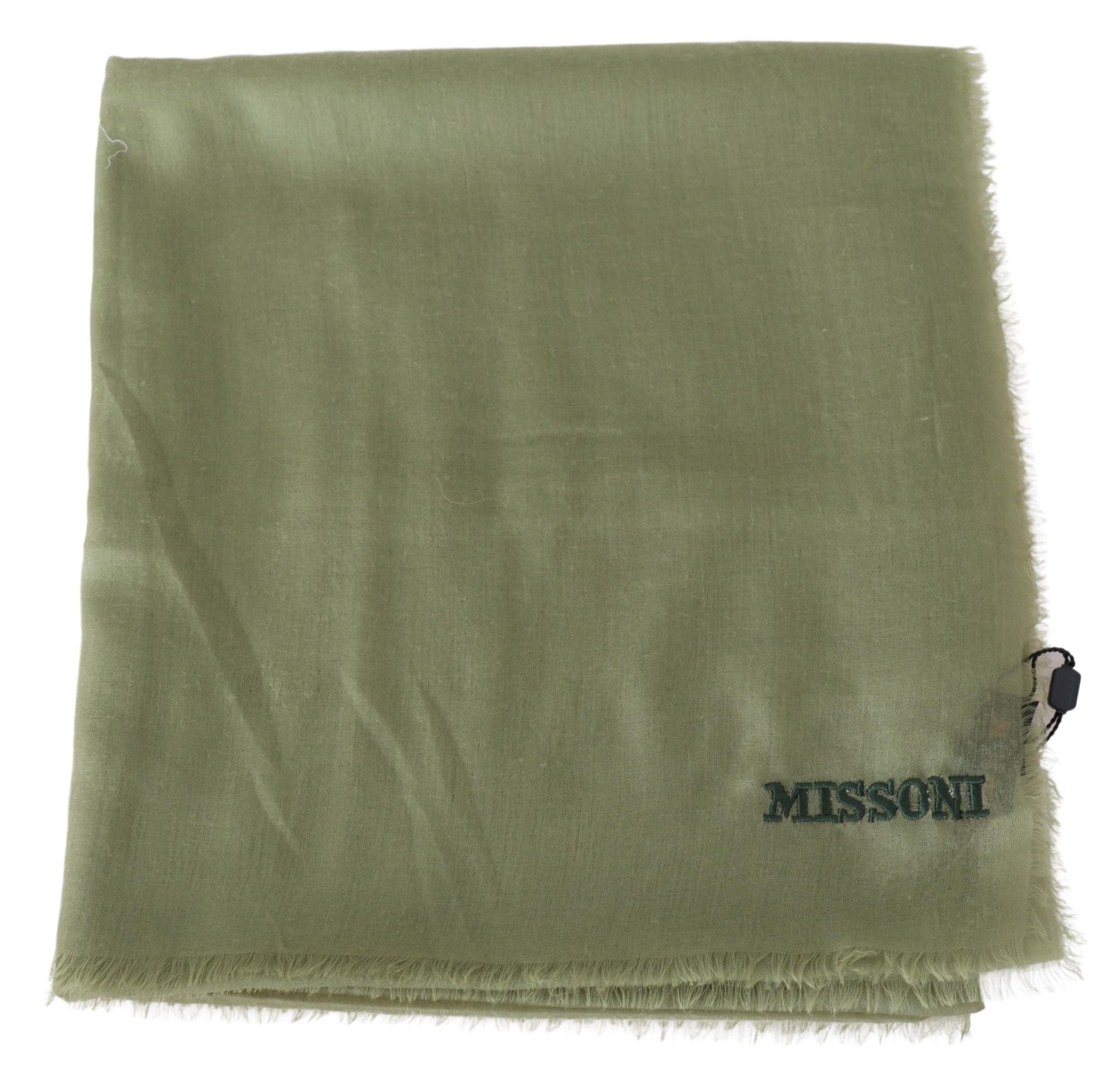 Missoni Elegant Cashmere Fringed Scarf - Unisex