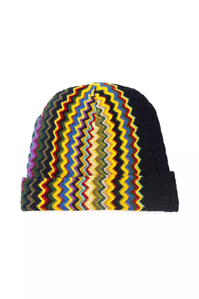 Missoni Multicolor Wool Hat til Mænd
