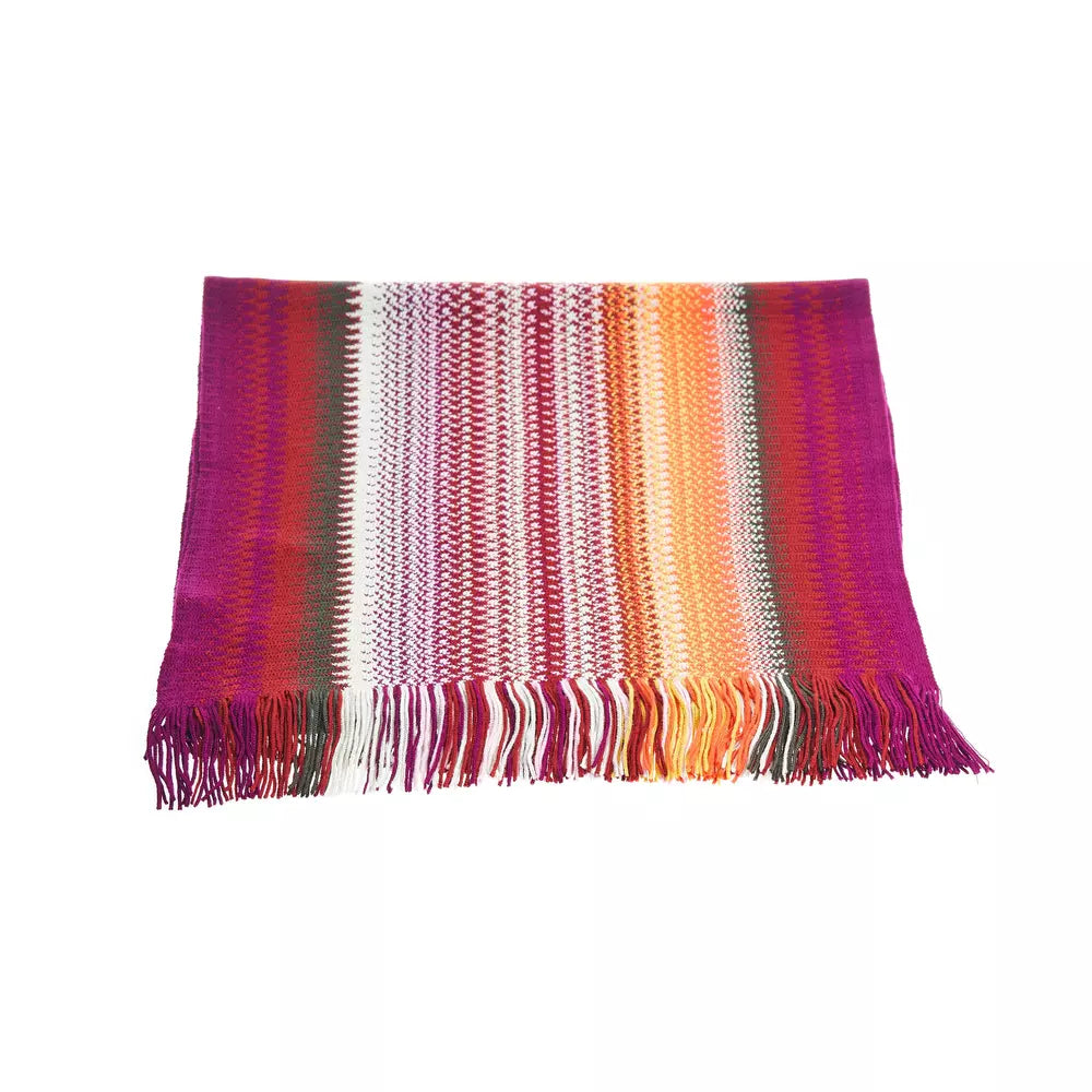 Missoni Multicolor Uld Herre Halstørklæde