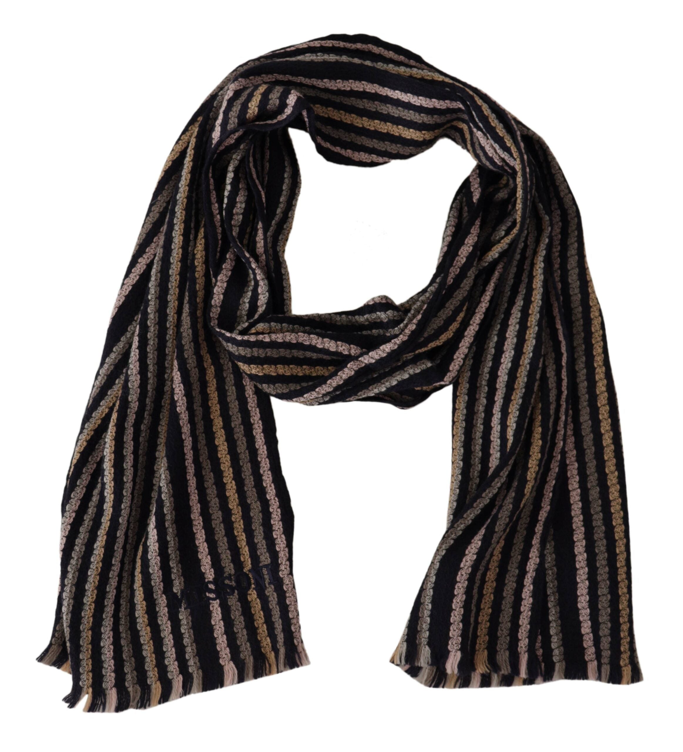 Missoni Multicolor Wool Scarf til Mænd