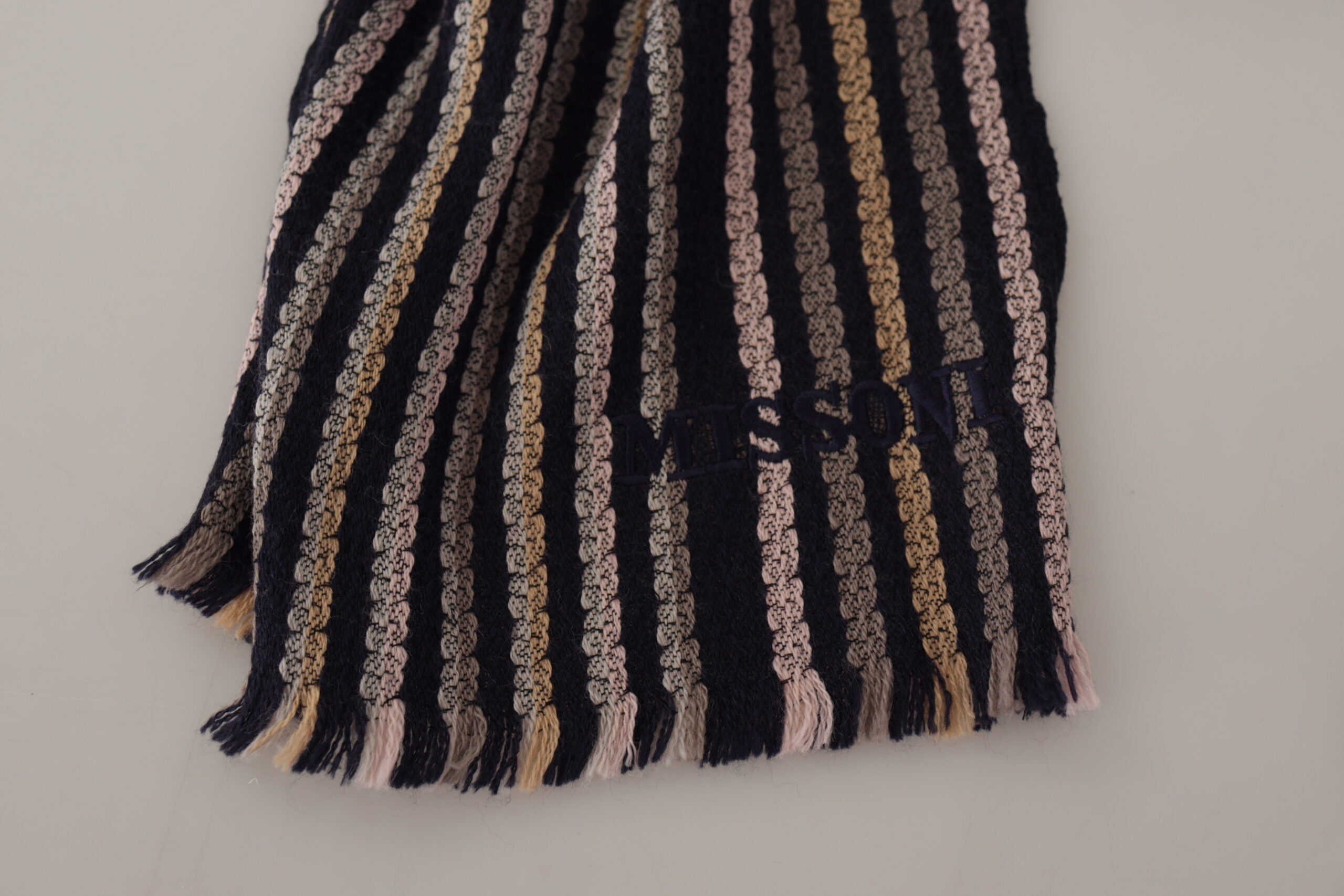 Missoni Multicolor Wool Scarf til Mænd