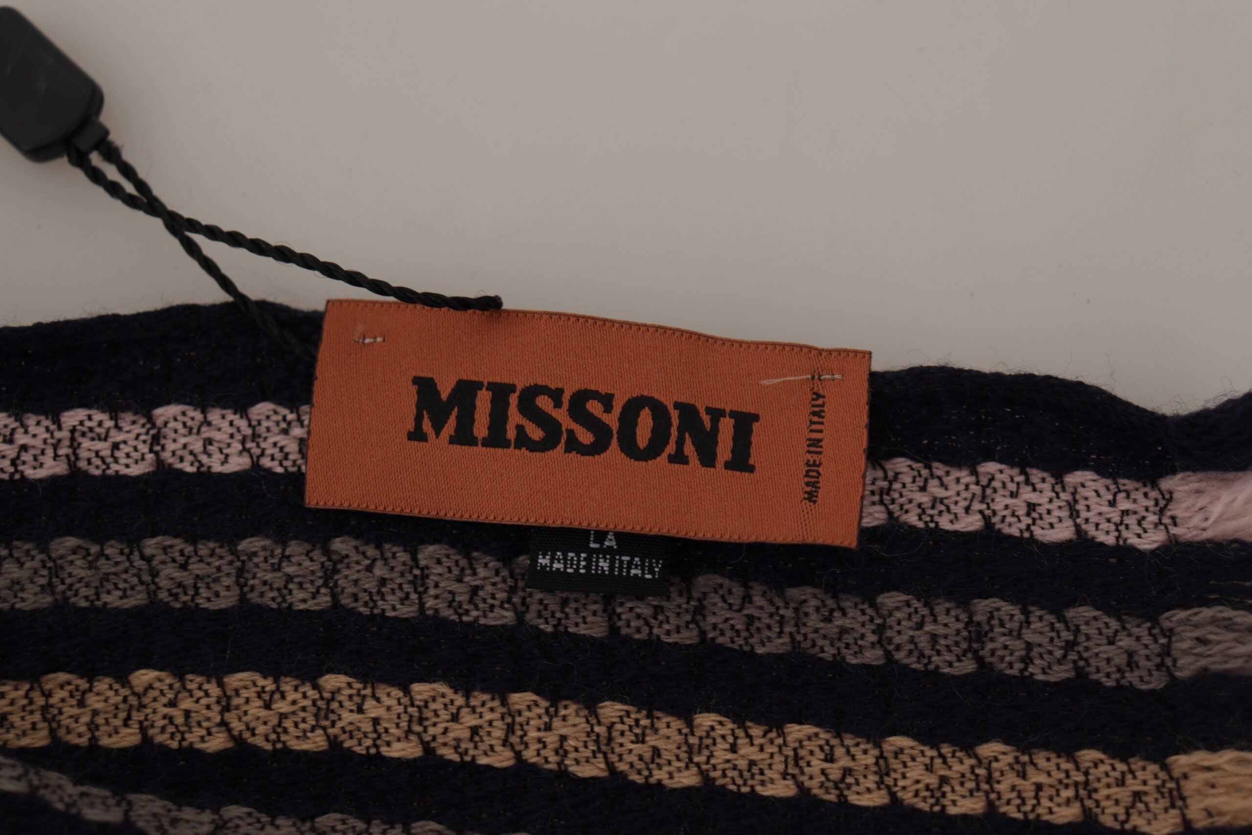 Missoni Multicolor Wool Scarf til Mænd