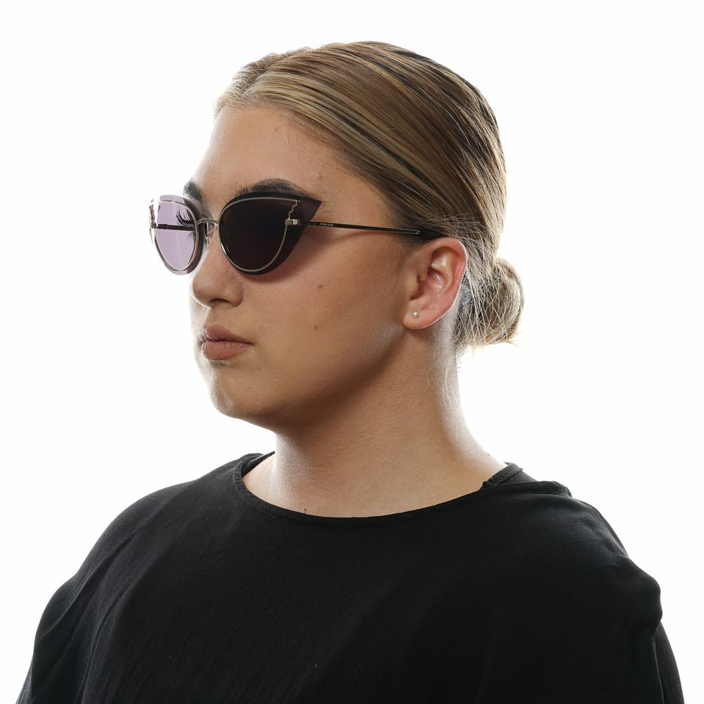 Police Rose Gold Cat Eye Solbriller til Kvinder