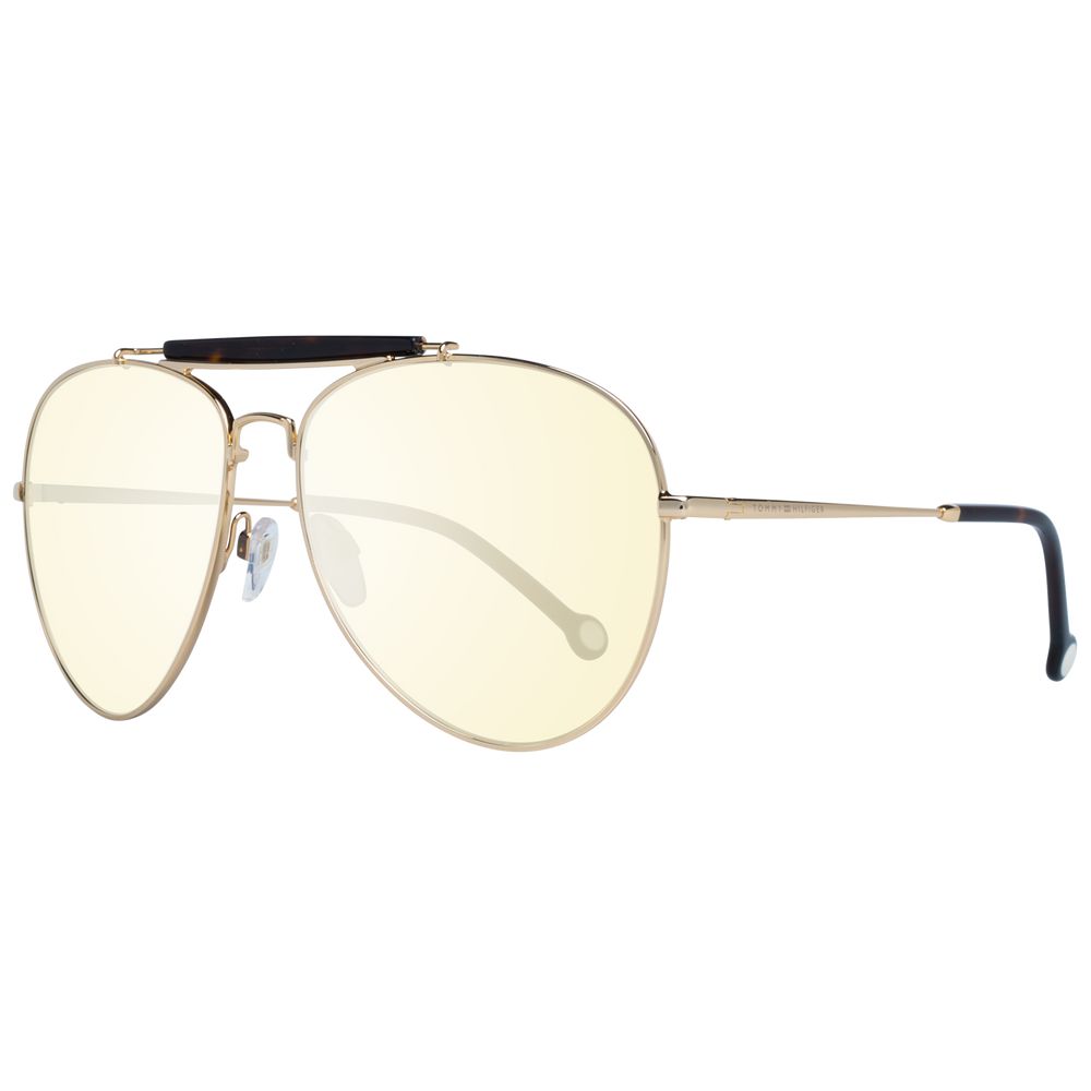 Tommy Hilfiger Guld Solbriller til Damer - Stilfuld & Elegant