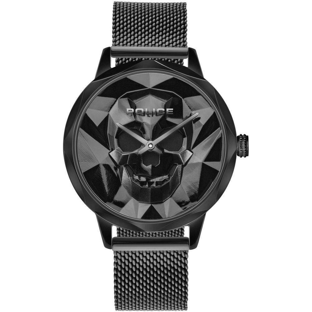 Police Black Stainless Steel Watch - Unisex