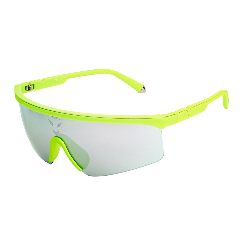 Police Green Injected Sunglasses SPLA28997B8X