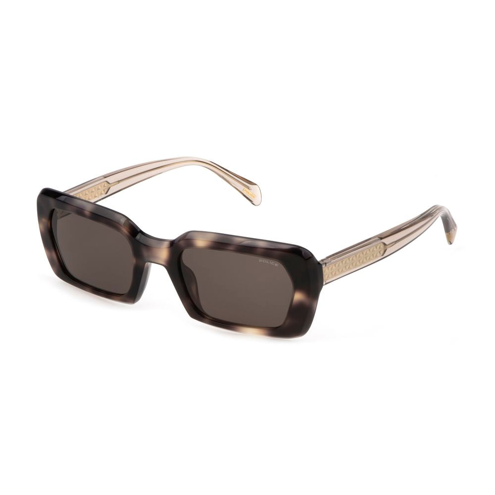 Police Brune Acetat Solbriller - SPLG21-5307UX
