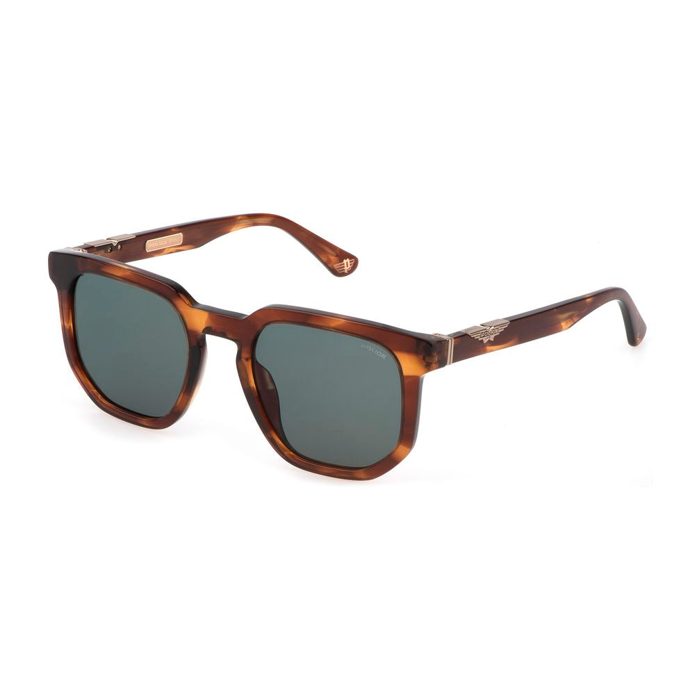 Police Brown Acetate Solbriller SPLF88-5206HN