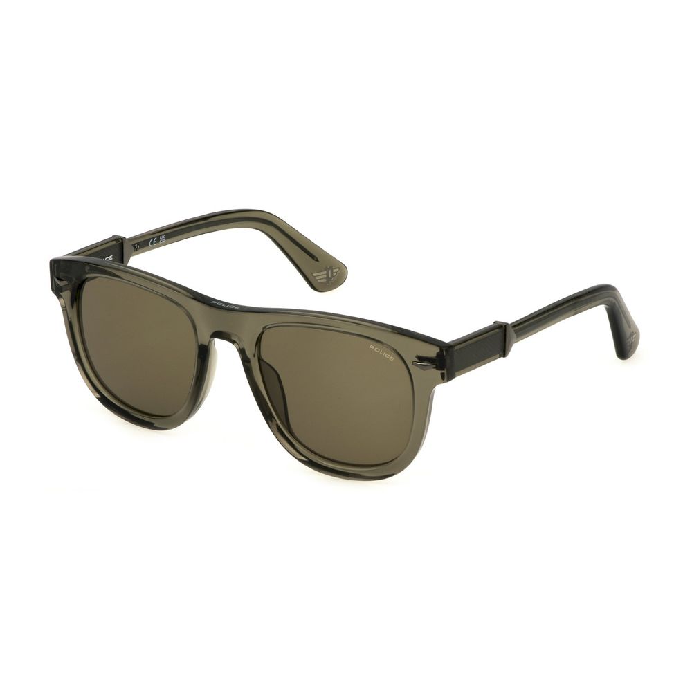 Police Grøn Acetat Solbriller SPLL87-520G61
