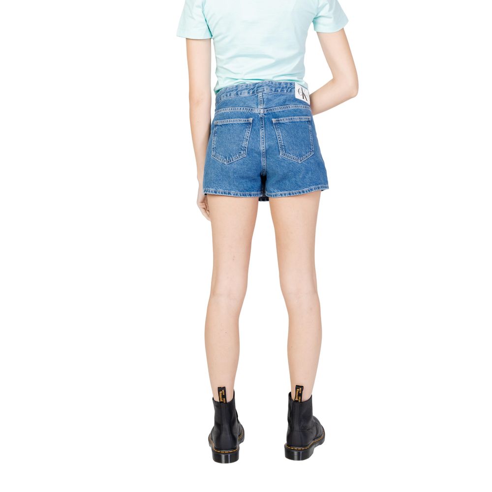 Calvin Klein Jeans Blå Bomulds Shorts til Dame