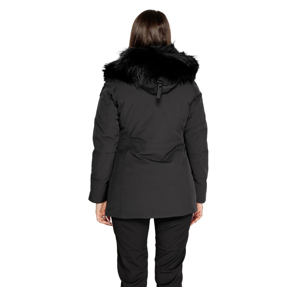 Blauer Black Polyester Jakker & Frakker til Damer