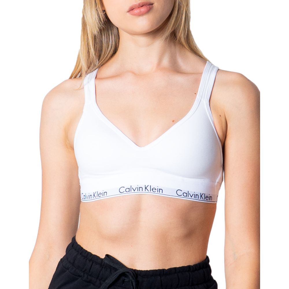 Calvin Klein Underwear Lift Bralette i Hvid Polyester