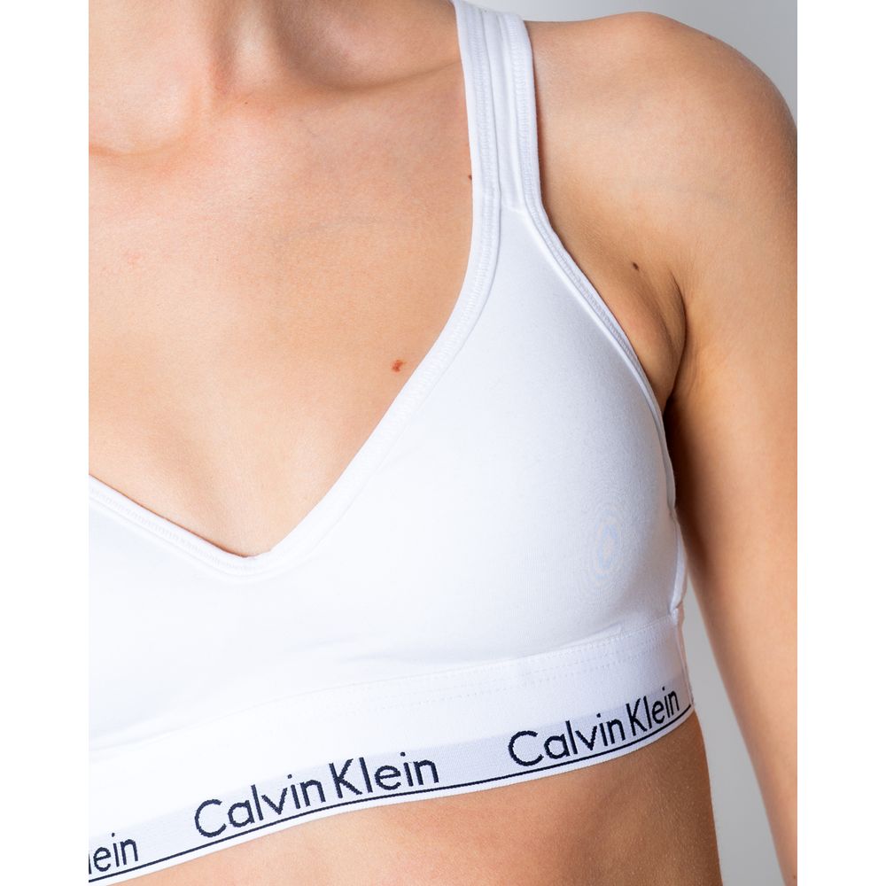 Calvin Klein Underwear Lift Bralette i Hvid Polyester