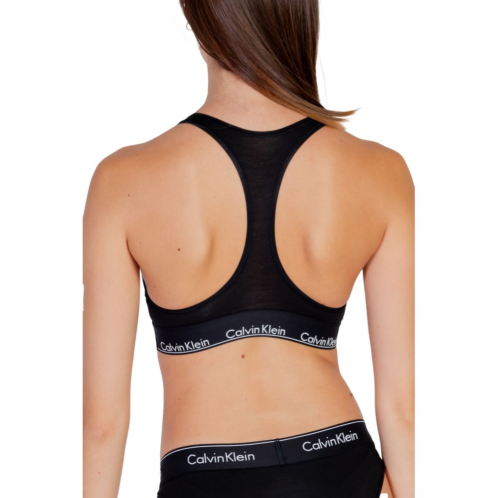 Calvin Klein Underwear Sort Bomulds Bralette