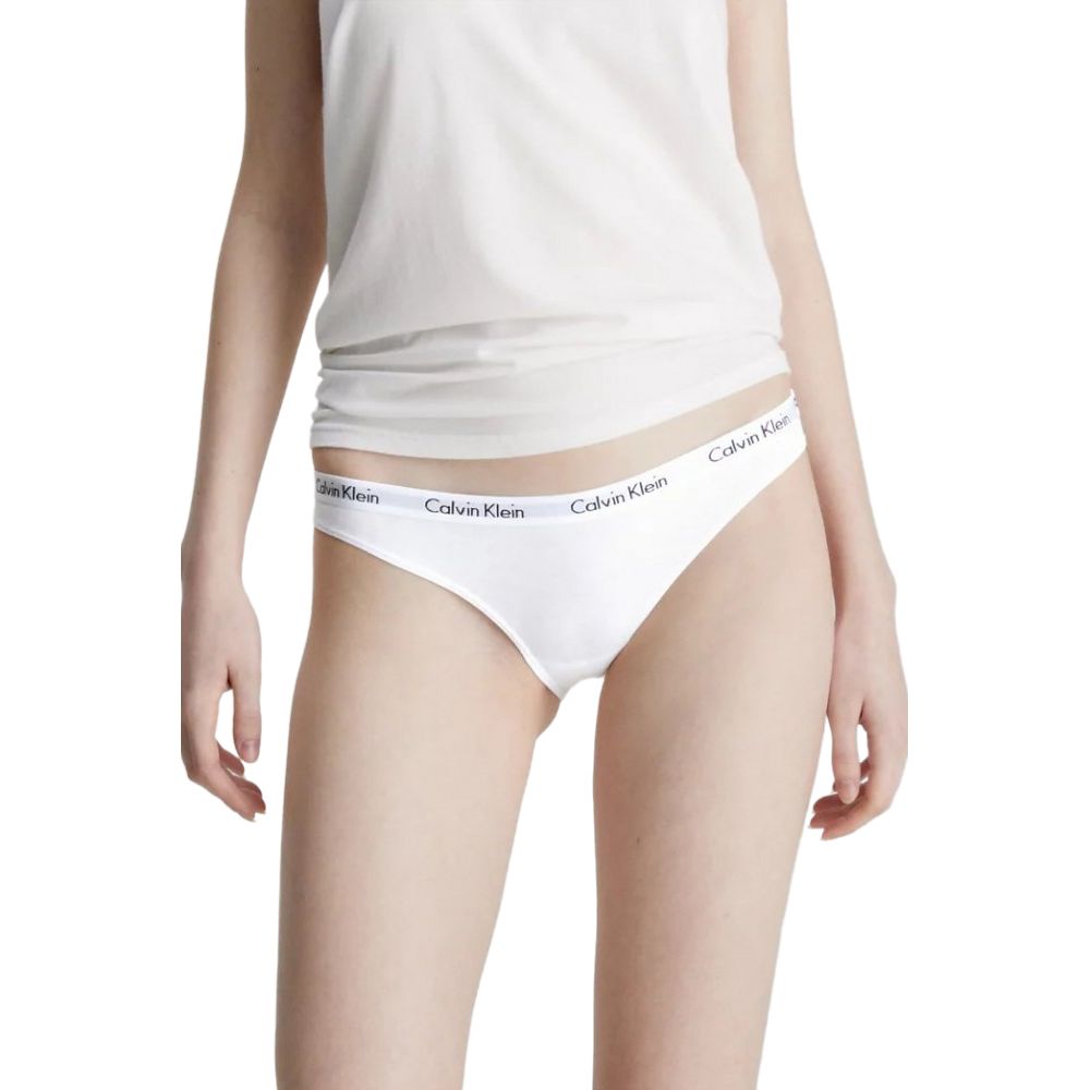 Calvin Klein Underwear Hvid Cotton Bikini 3-Pack