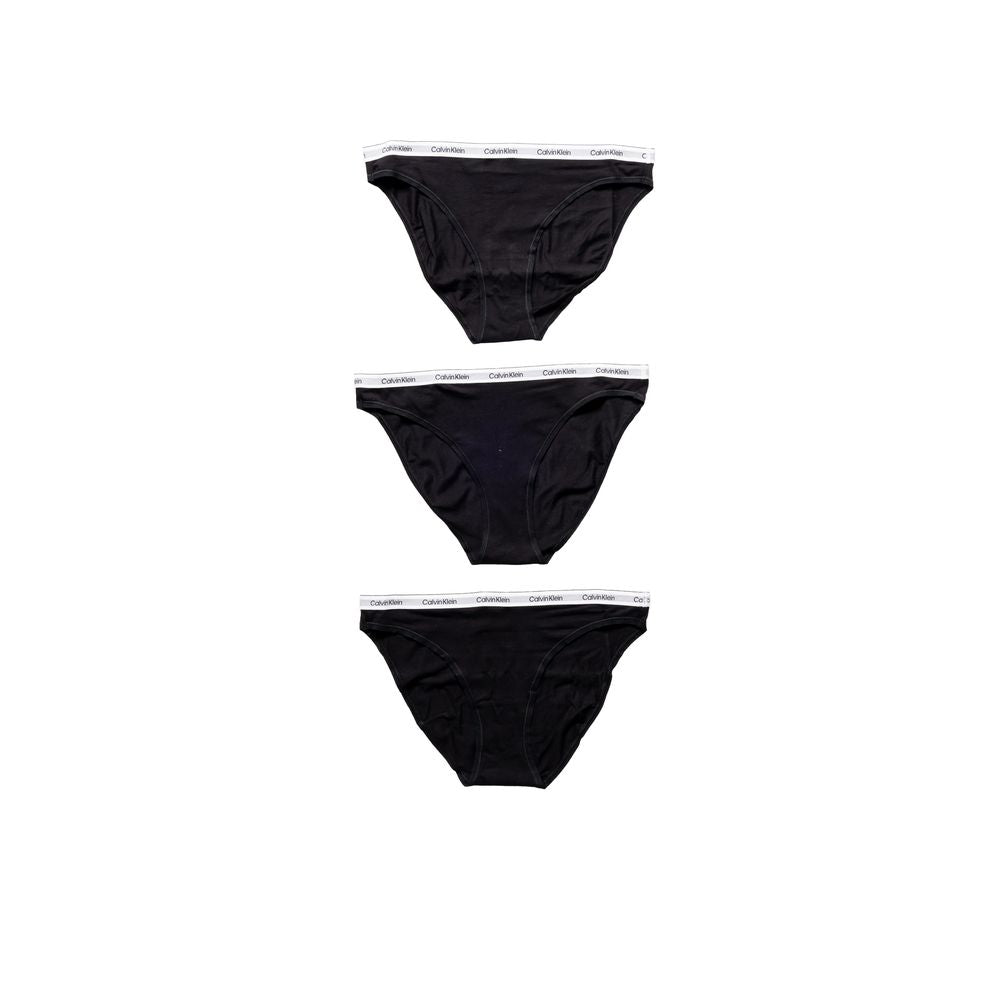 Calvin Klein Underwear Sort Cotton Underwear Sæt