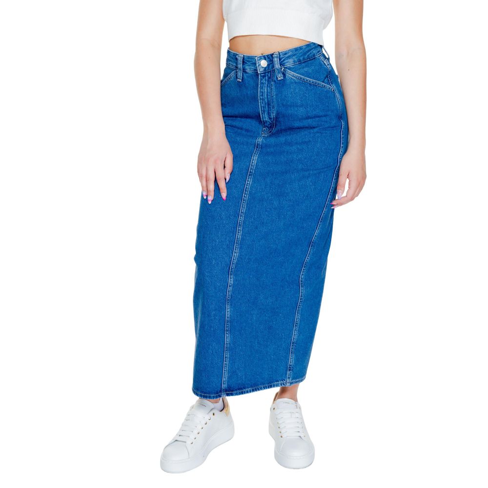 Calvin Klein Jeans Blå Lang Skørt til Damer