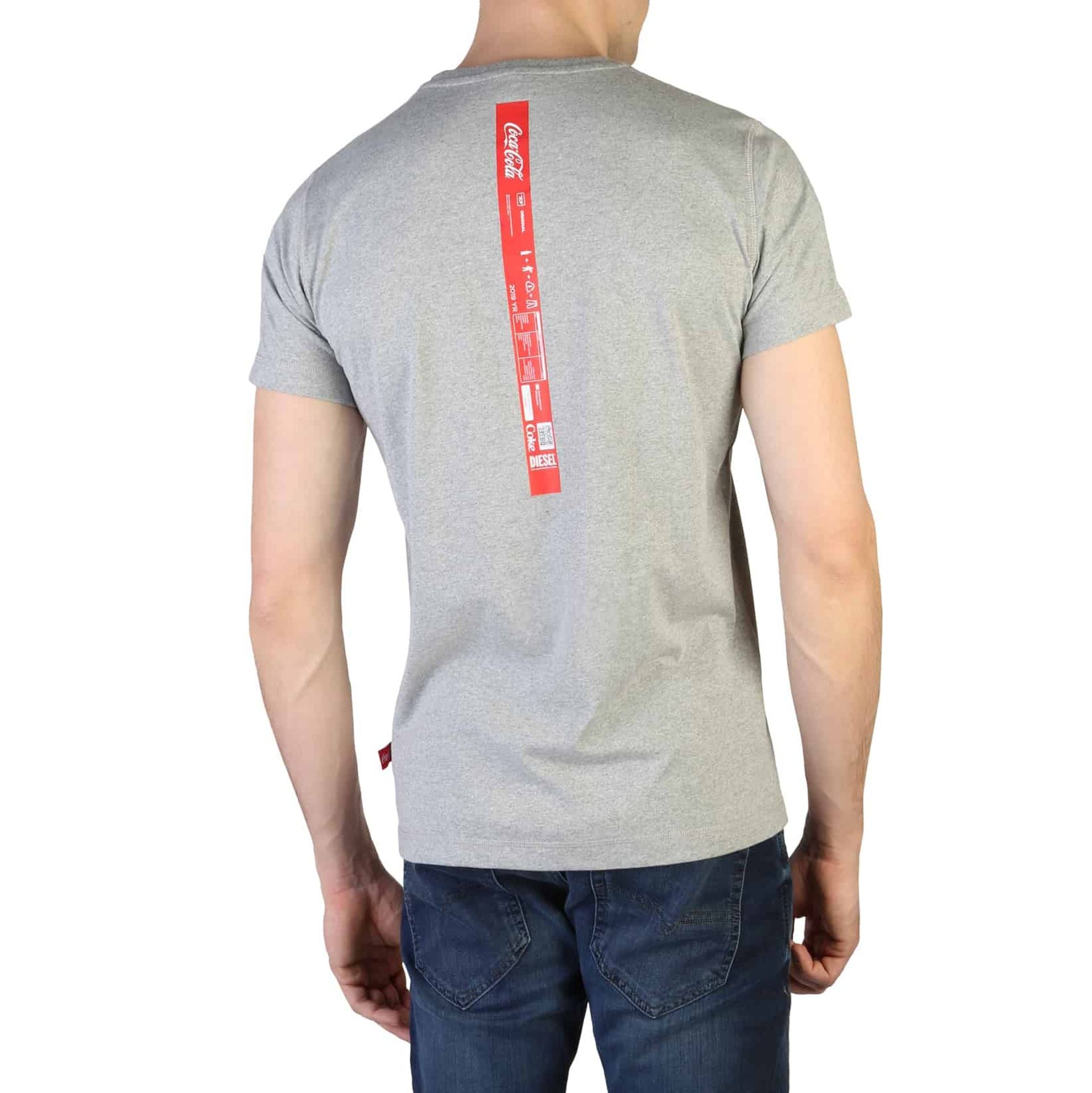 Diesel Unisex T-shirt med Rund Hals