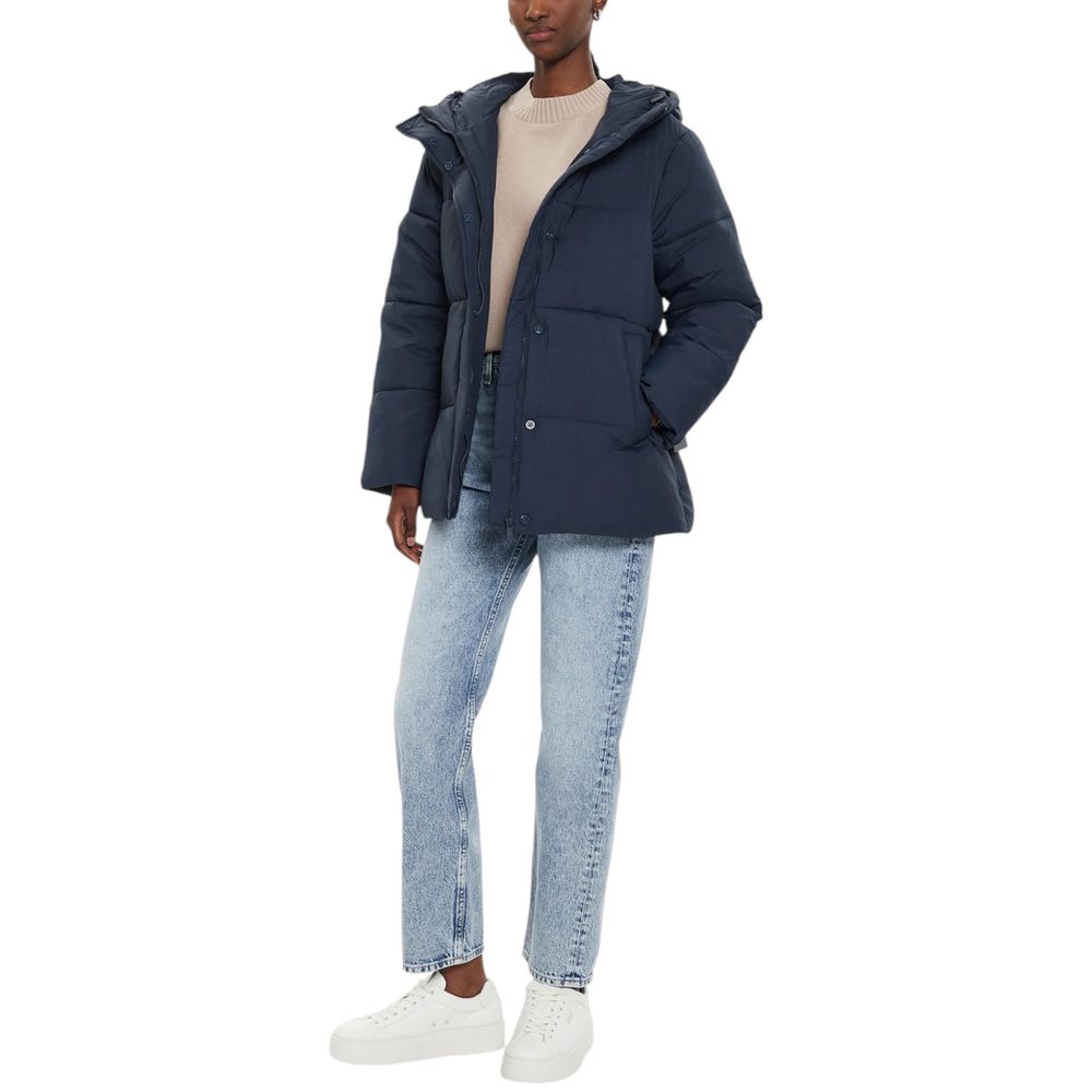 Calvin Klein Jeans Blå Nylon Jakker & Frakker til Dame