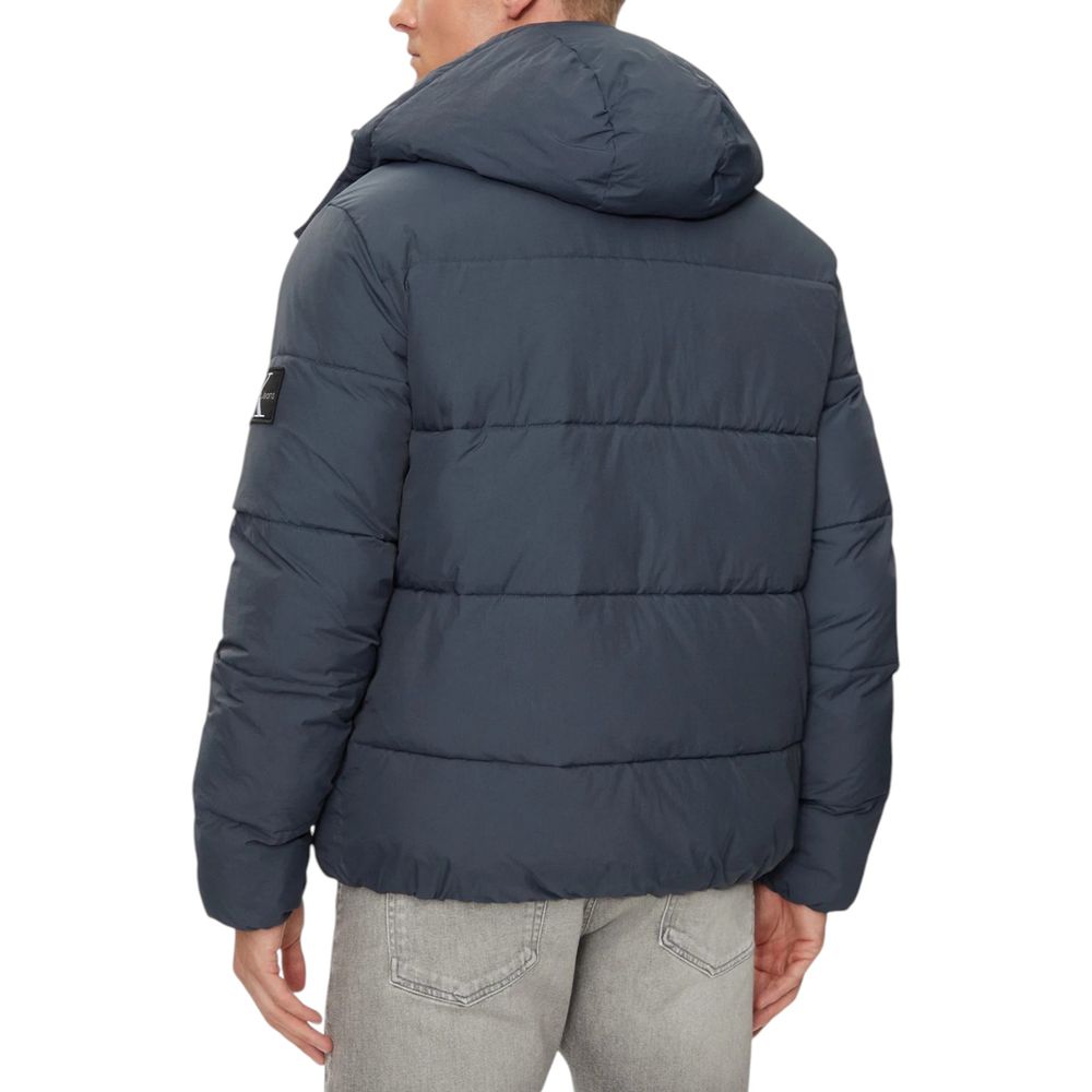 Calvin Klein Jeans Blå Polyamid Jakke til Mænd
