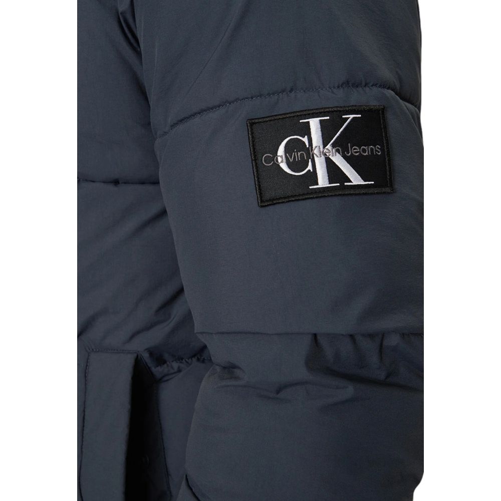 Calvin Klein Jeans Blå Polyamid Jakke til Mænd