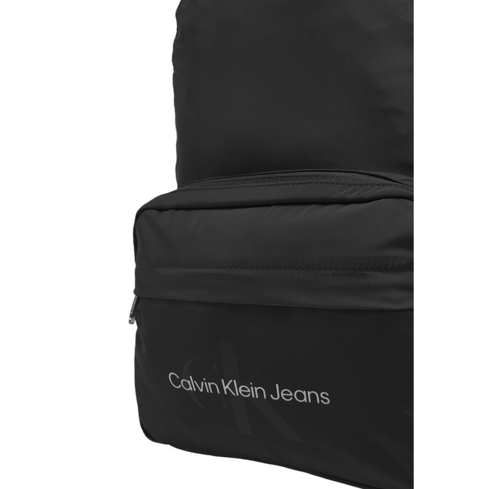 Calvin Klein Jeans Sort Rygsæk i Genanvendt Polyester