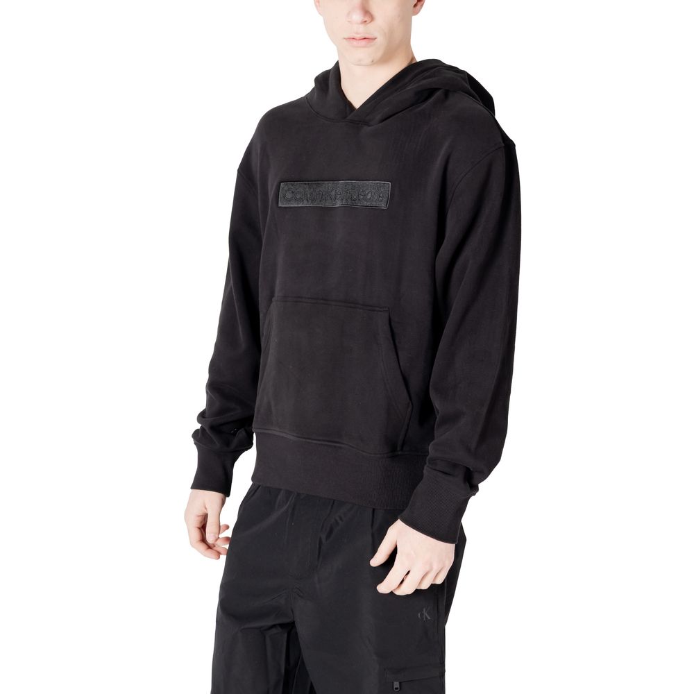 Calvin Klein Jeans Sort Bomuld Sweatshirt til Mænd