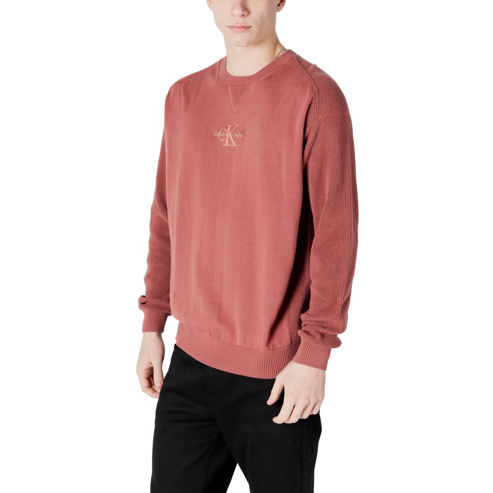Calvin Klein Jeans Rød Bomulds Sweater til Mænd