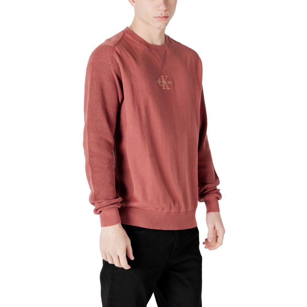Calvin Klein Jeans Rød Bomulds Sweater til Mænd