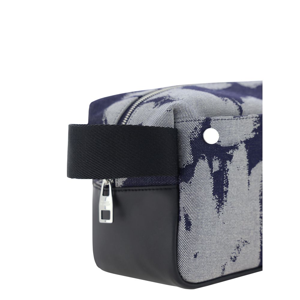 Alexander McQueen Graffiti Cotton Beauty Case