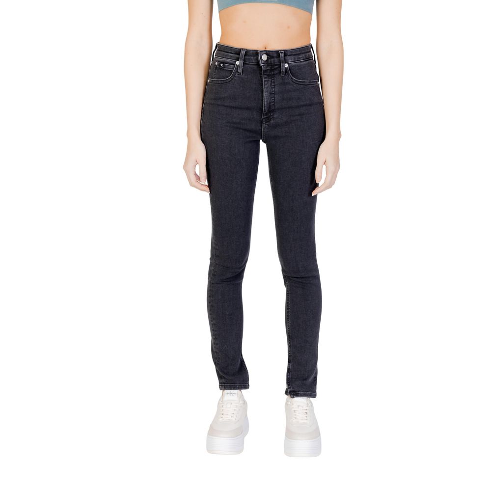 Calvin Klein Jeans Sorte Skinny Jeans til Kvinder