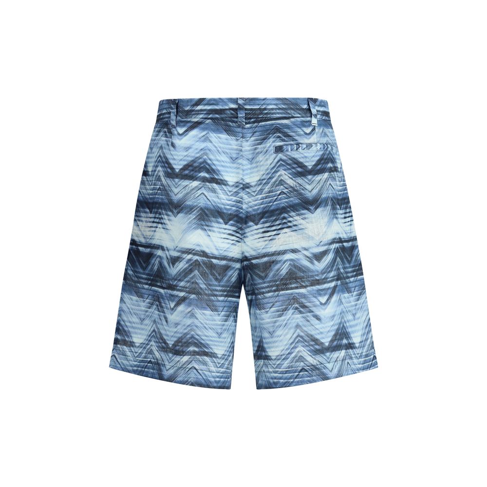 Missoni Zigzag Mønster Shorts - Sommerstil