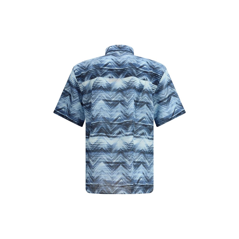 Missoni ZigZag Mønstret Kort Ærmet Skjorte