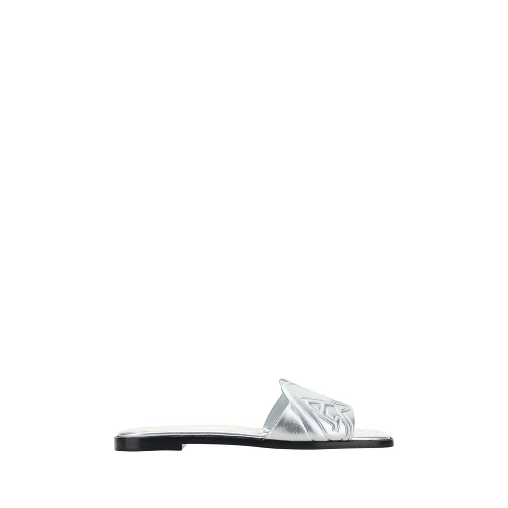 Alexander McQueen Herre Sandaler i Kalveskind