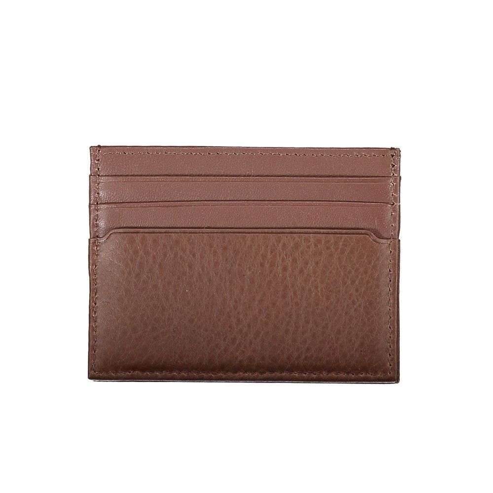 Tommy Hilfiger Mænds Brun Læder Wallet