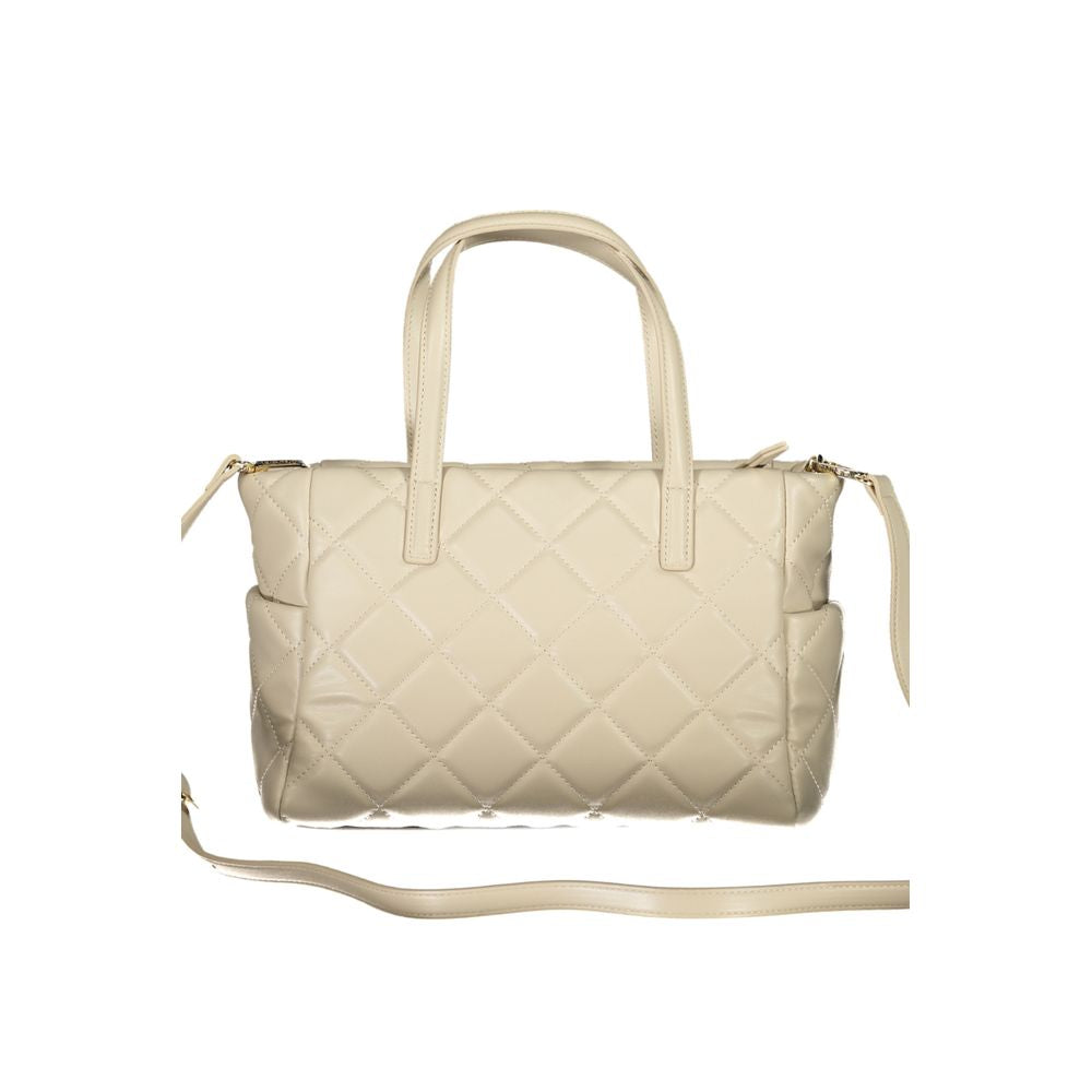 Valentino Bags Beige Håndtaske i Polyethylene