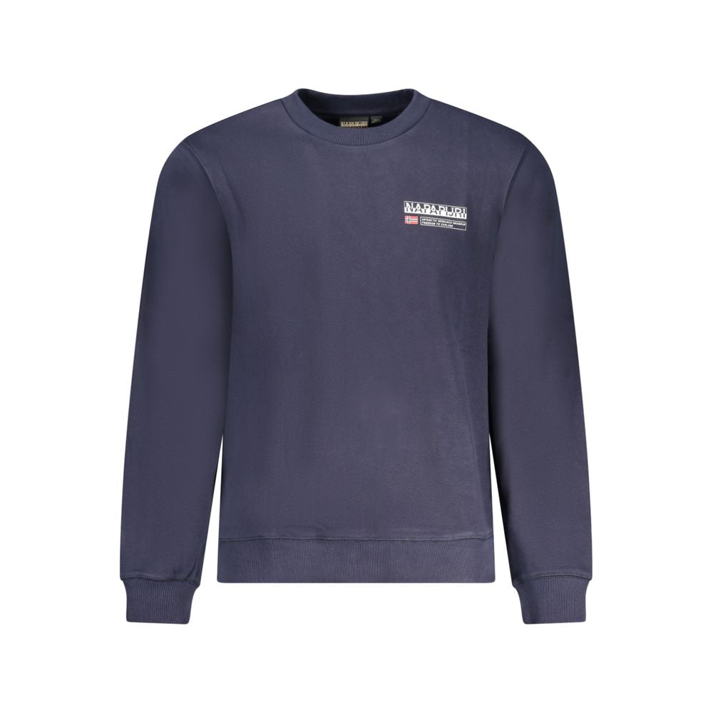 Napapijri Blå Bomuld Sweatshirt til Mænd