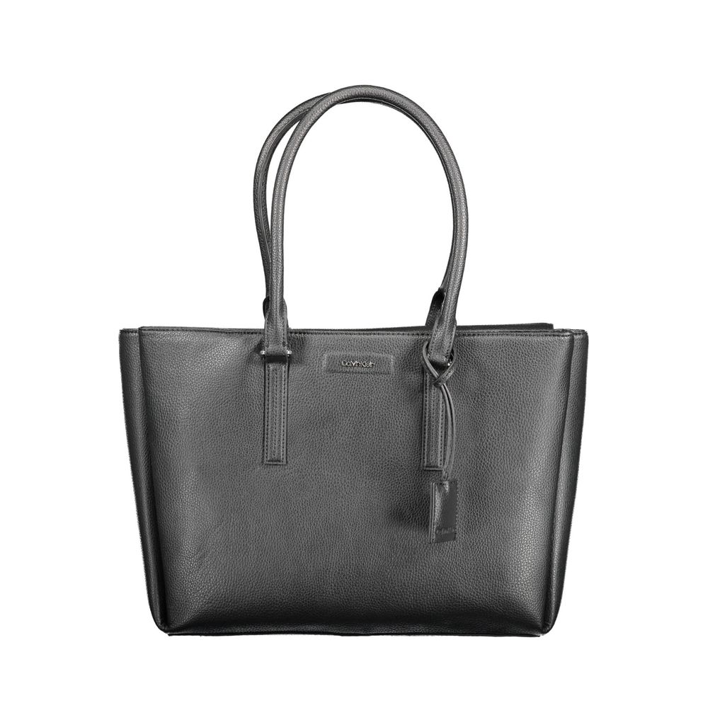 Calvin Klein Sort Håndtaske i Polyethylen