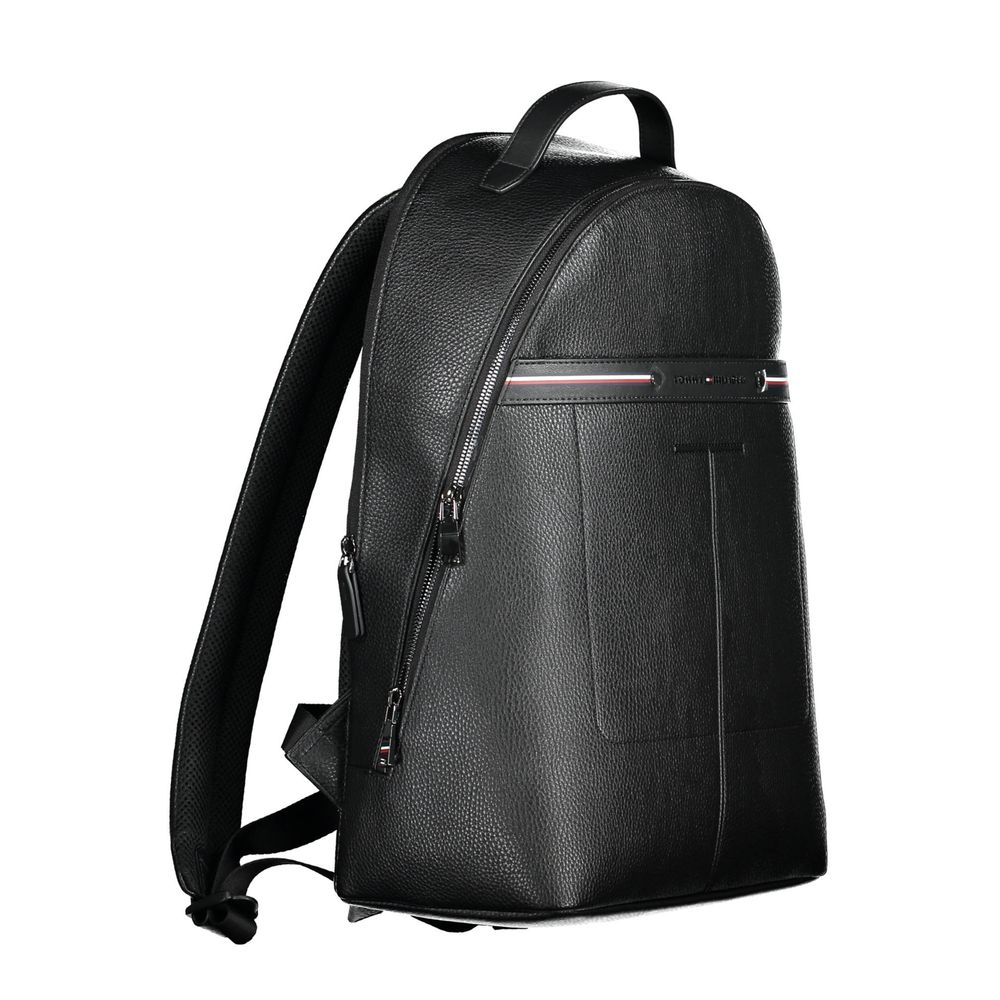 Tommy Hilfiger Sort Polyethylene Mand Taske