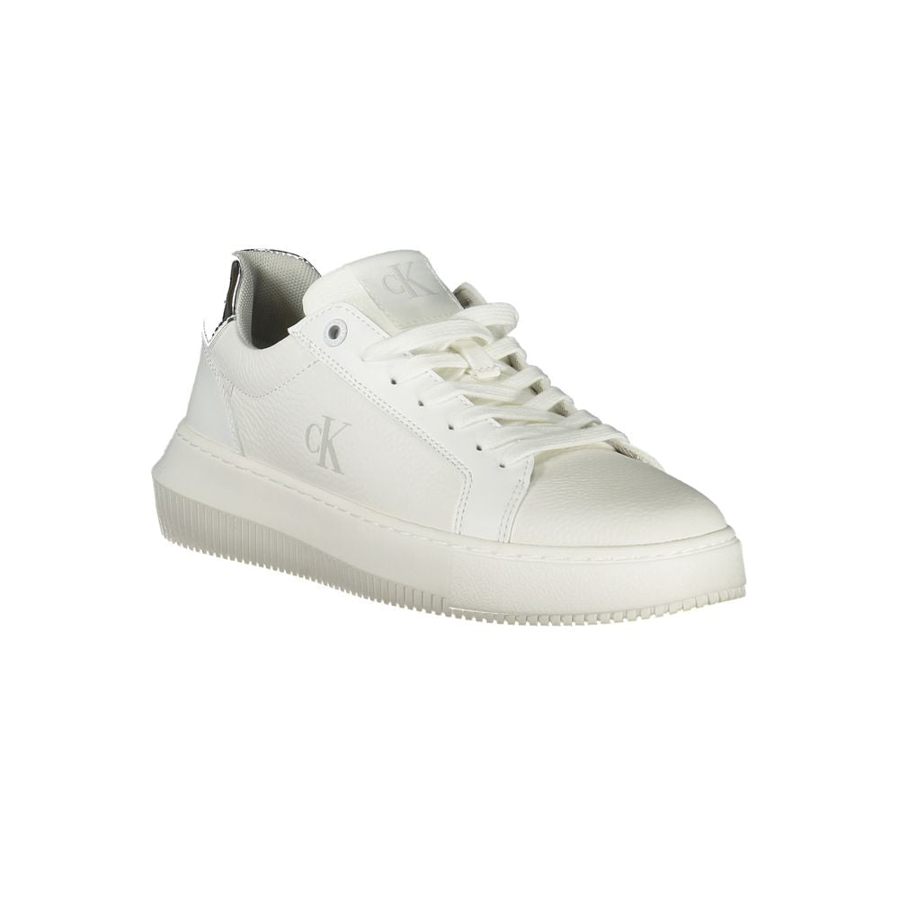 Calvin Klein Hvid Polyethylene Sneakers til Kvinder